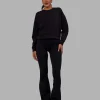 Elevate SoftTouch Crew Neck Sweater - Black-Black
