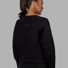 Elevate SoftTouch Crew Neck Sweater - Black-Black