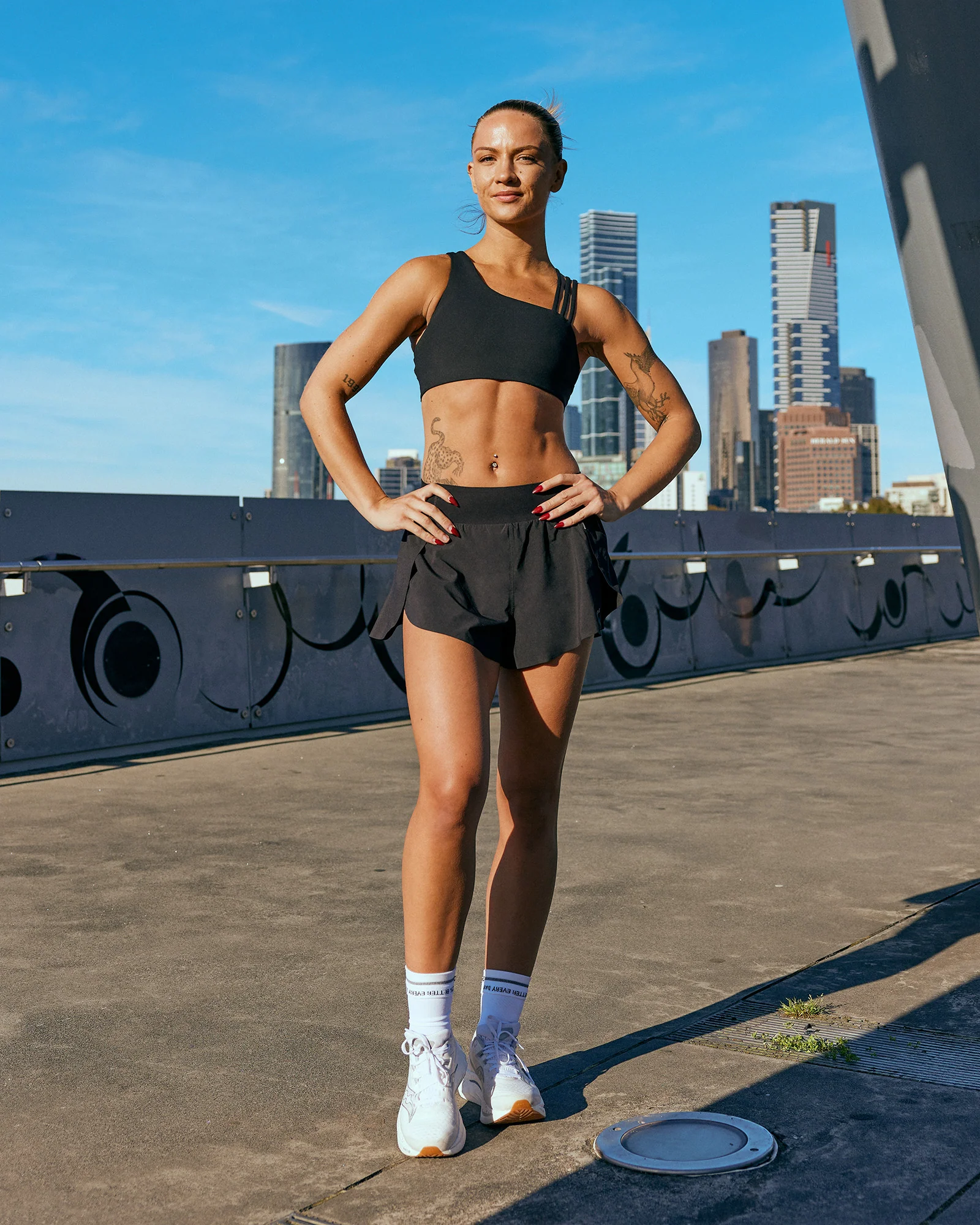Pacer 3" Run Short - Black