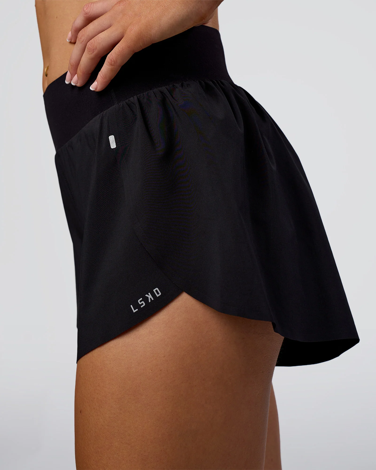 Pacer 3" Run Short - Black