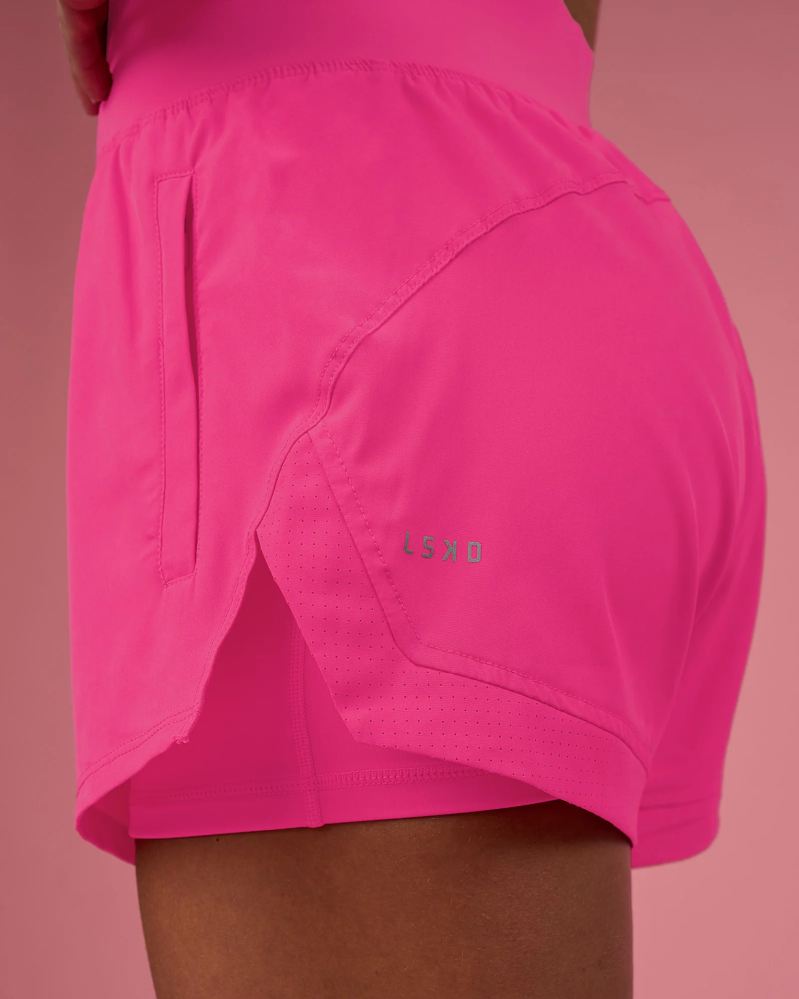 Challenger 3" Lined Performance Short - Ultra Pink