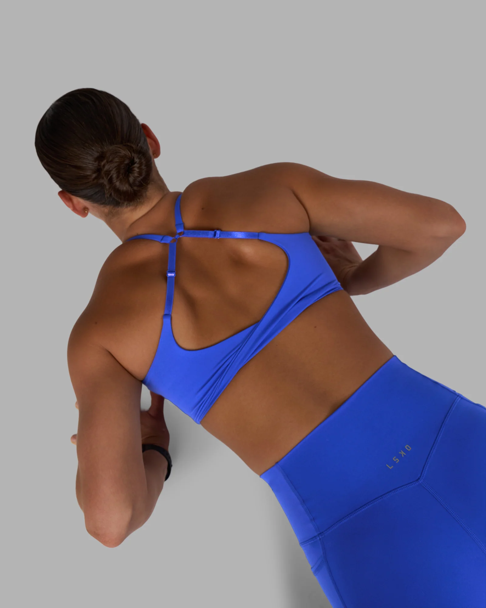 Twist Sports Bra - Power Cobalt