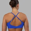 Twist Sports Bra - Power Cobalt