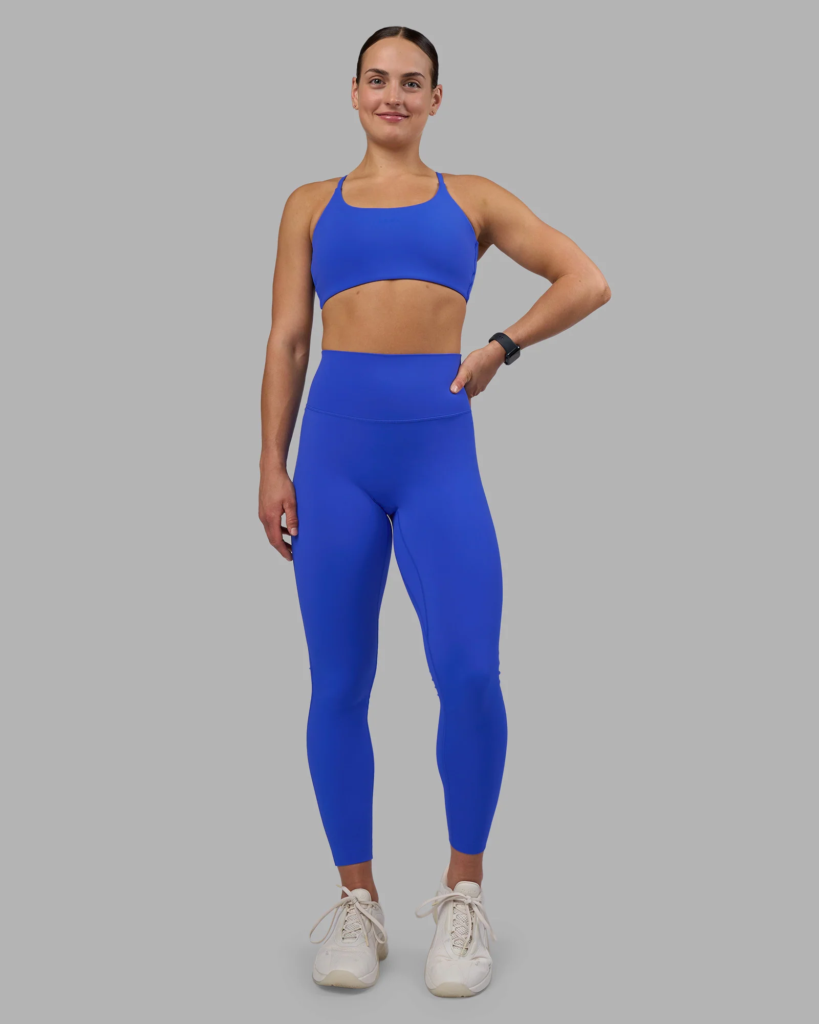 Twist Sports Bra - Power Cobalt