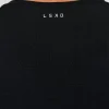 AeroFLX+ Seamless Long Sleeve Tee (Set in Sleeve) - Black/Black