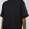 AfterDark ZeroCrease Cropped Tee - Black