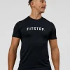 Fitstop AeroFLX+ Seamless Tee - Black