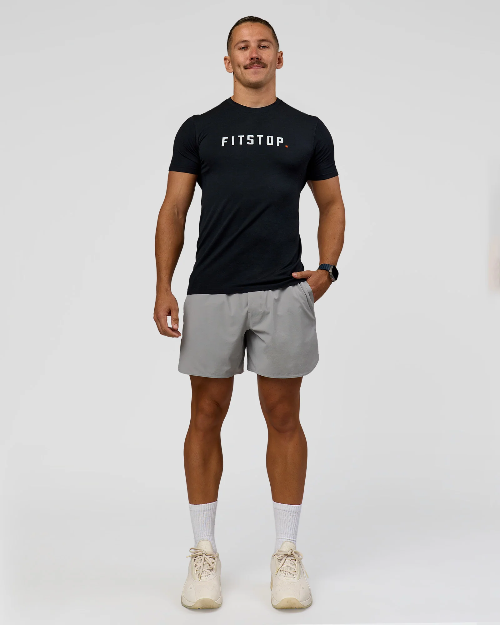 Fitstop AeroFLX+ Seamless Tee - Black