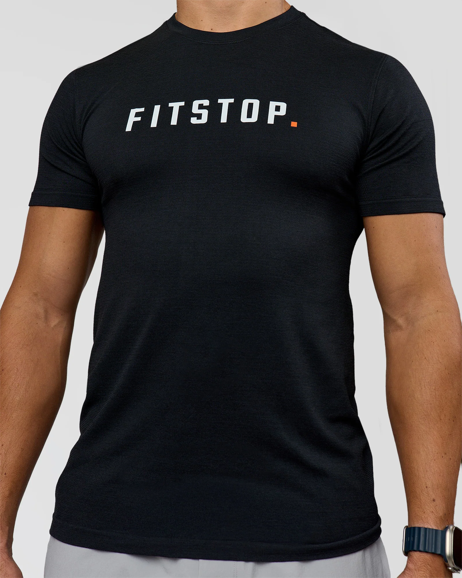 Fitstop AeroFLX+ Seamless Tee - Black