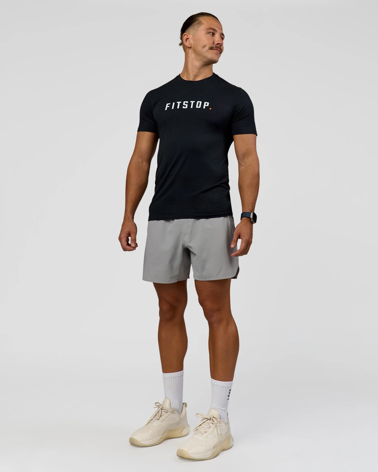 Fitstop AeroFLX+ Seamless Tee - Black