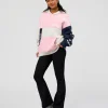Deconstructed Fleece Hoodie - Grey Marl-Marshmallow-Navy