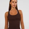 14438-flow-rib-scoop-neck-tank-hot-chocolate-1.webp Flow Rib Scoop Neck Tank - Hot Chocolate