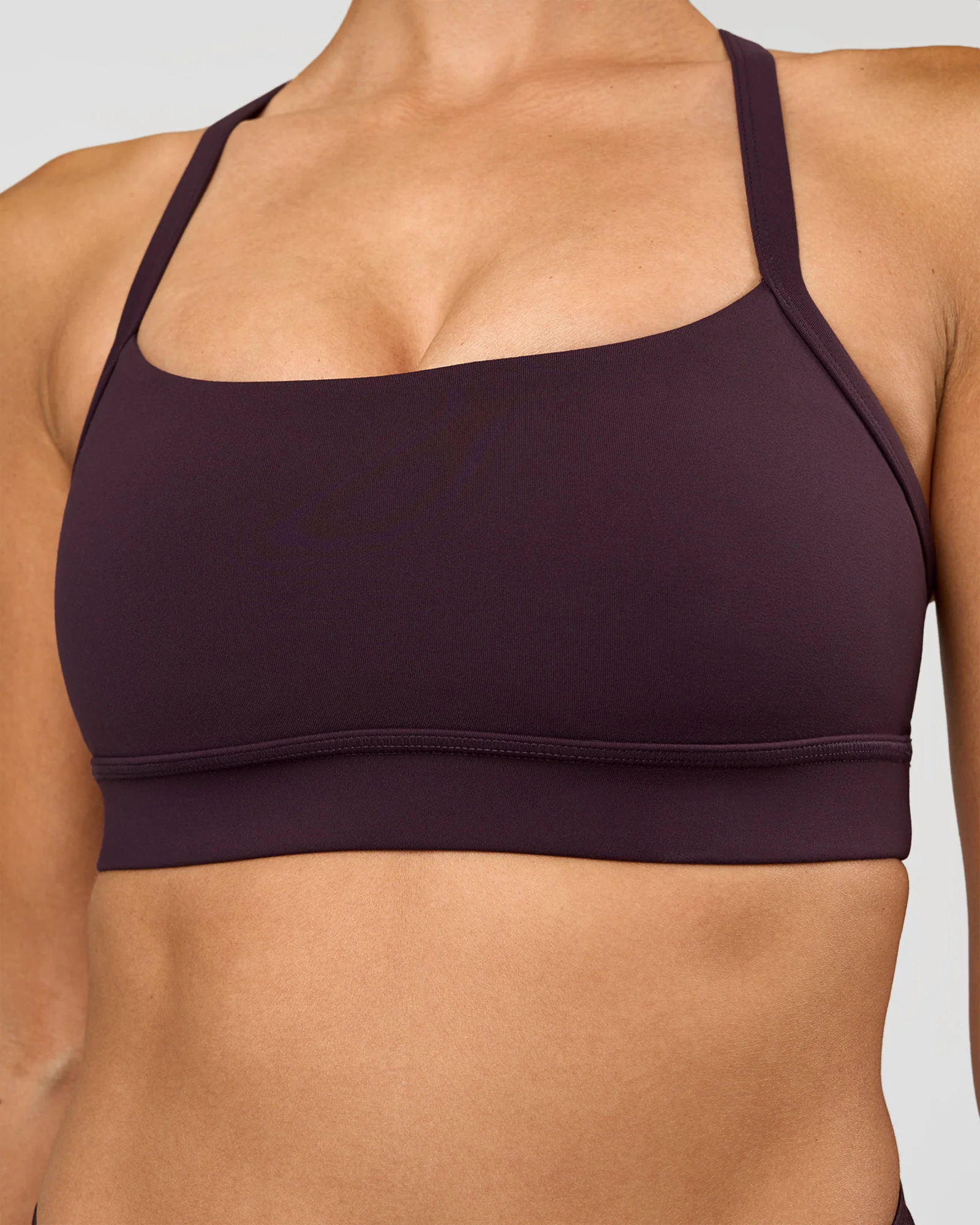 Momentum Sports Bra - Midnight Plum