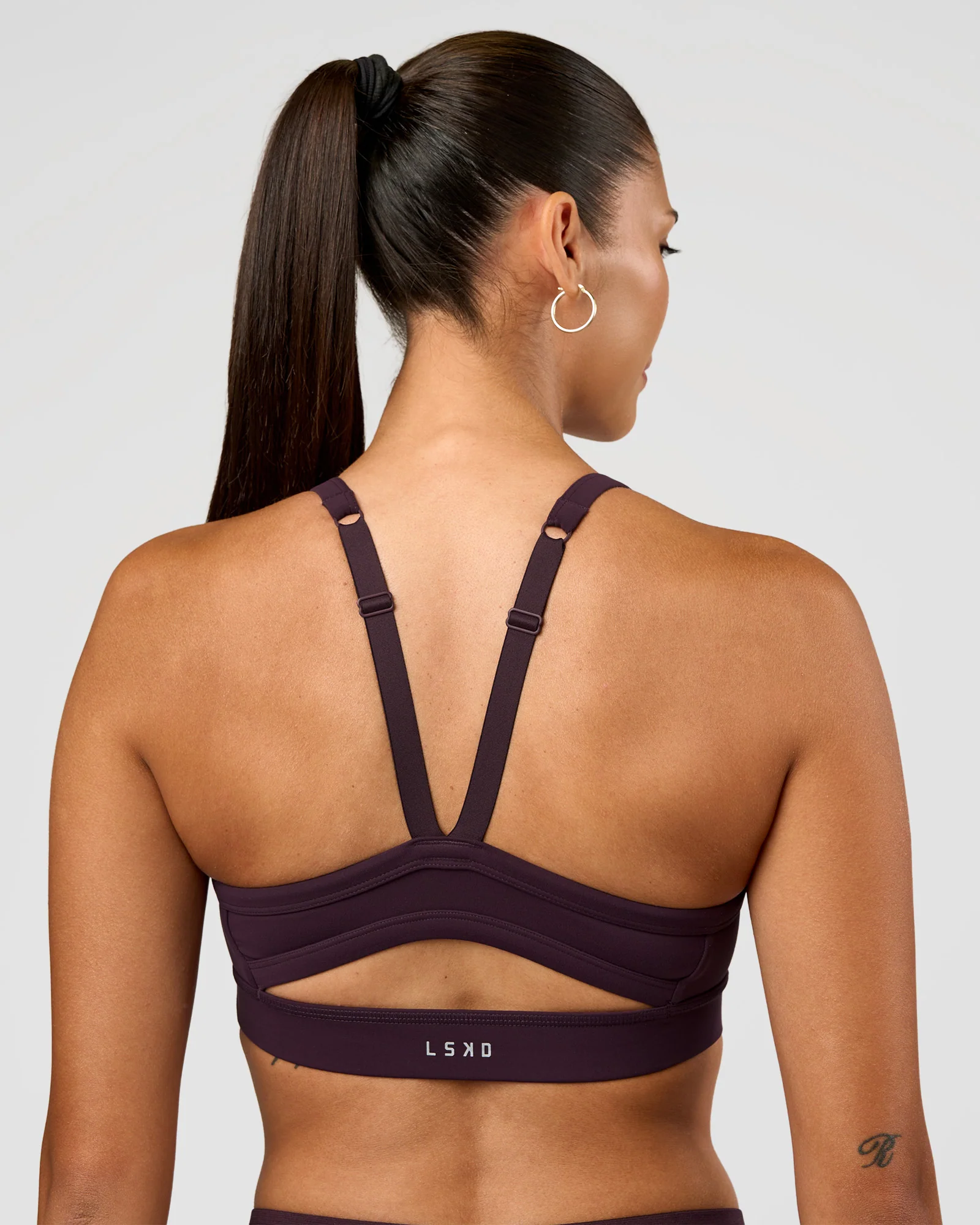 Momentum Sports Bra - Midnight Plum
