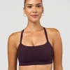 Momentum Sports Bra - Midnight Plum