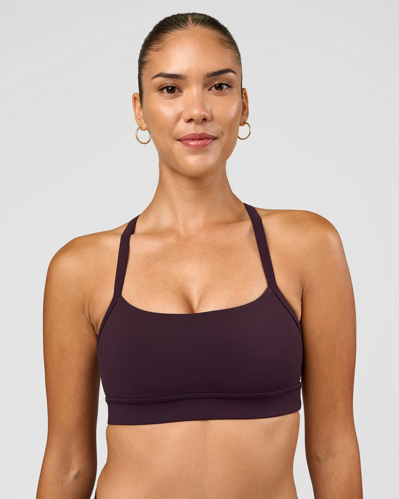 Momentum Sports Bra - Midnight Plum