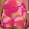 Fusion Ultra High-Rise 4" Short Pockets - Pink Glow Print
