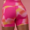 Fusion Ultra High-Rise 4" Short Pockets - Pink Glow Print