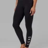 Rep Ultra High-Rise Tall Legging Pockets - Black-White