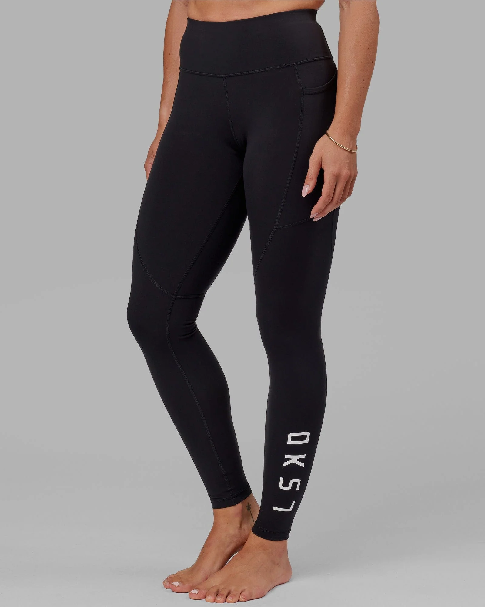 Rep Ultra High-Rise Tall Legging Pockets - Black-White