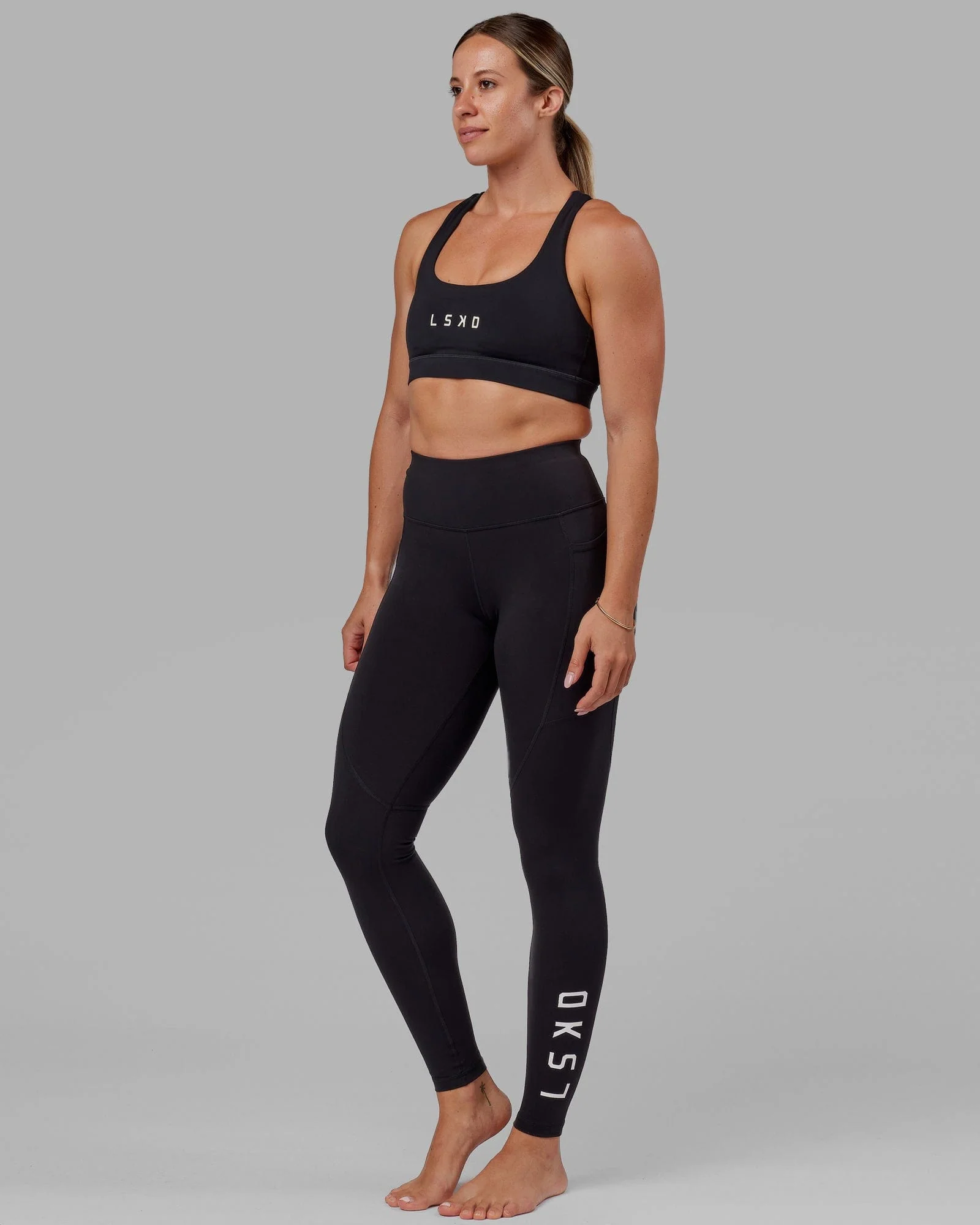 Rep Ultra High-Rise Tall Legging Pockets - Black-White