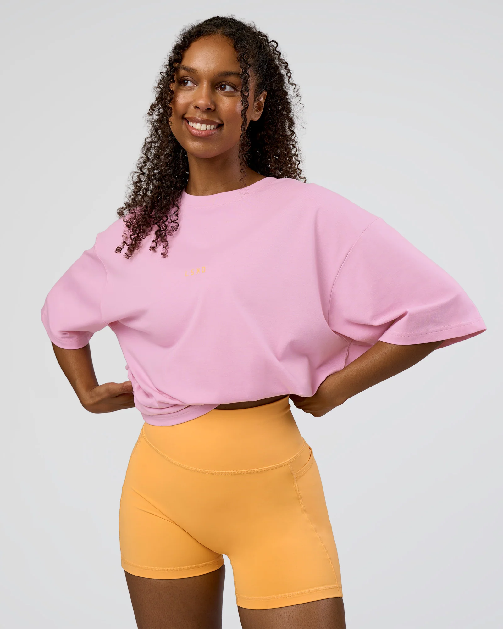 14536-together-we-rise-flxcotton-oversized-tee-bubblegum-warm-apricot-3.webp Together We Rise FLXCotton Oversized Tee - Bubblegum-Warm Apricot