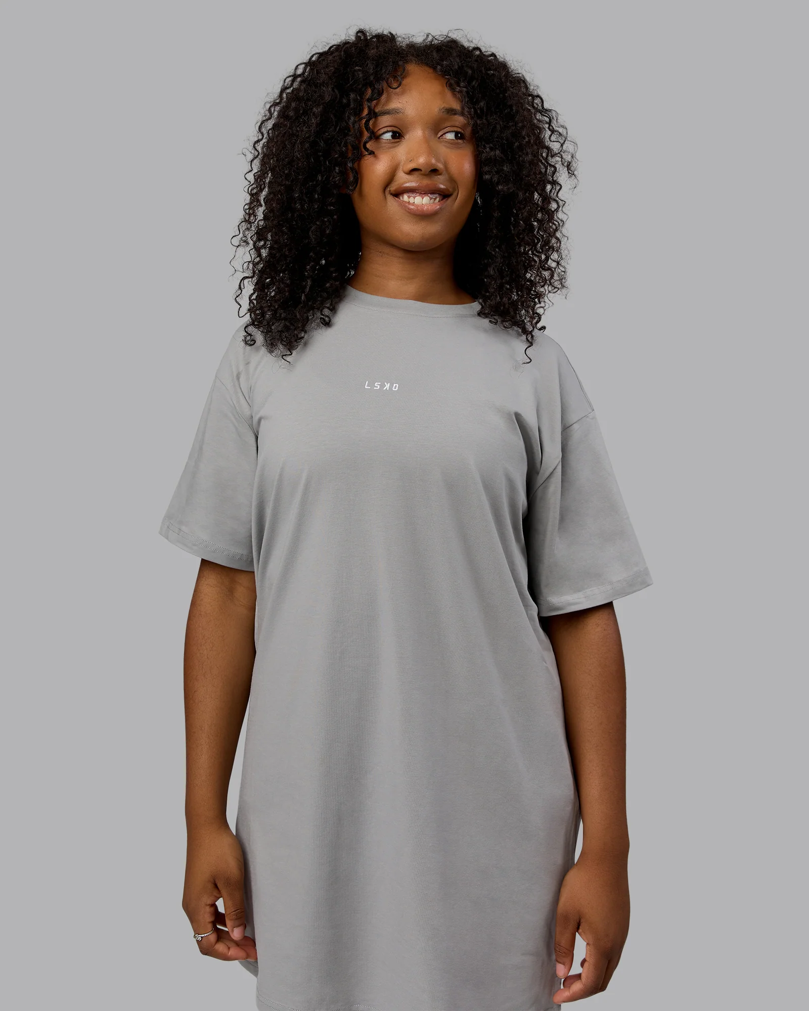 Daily FLXCotton Oversized Dress - Circular Grey