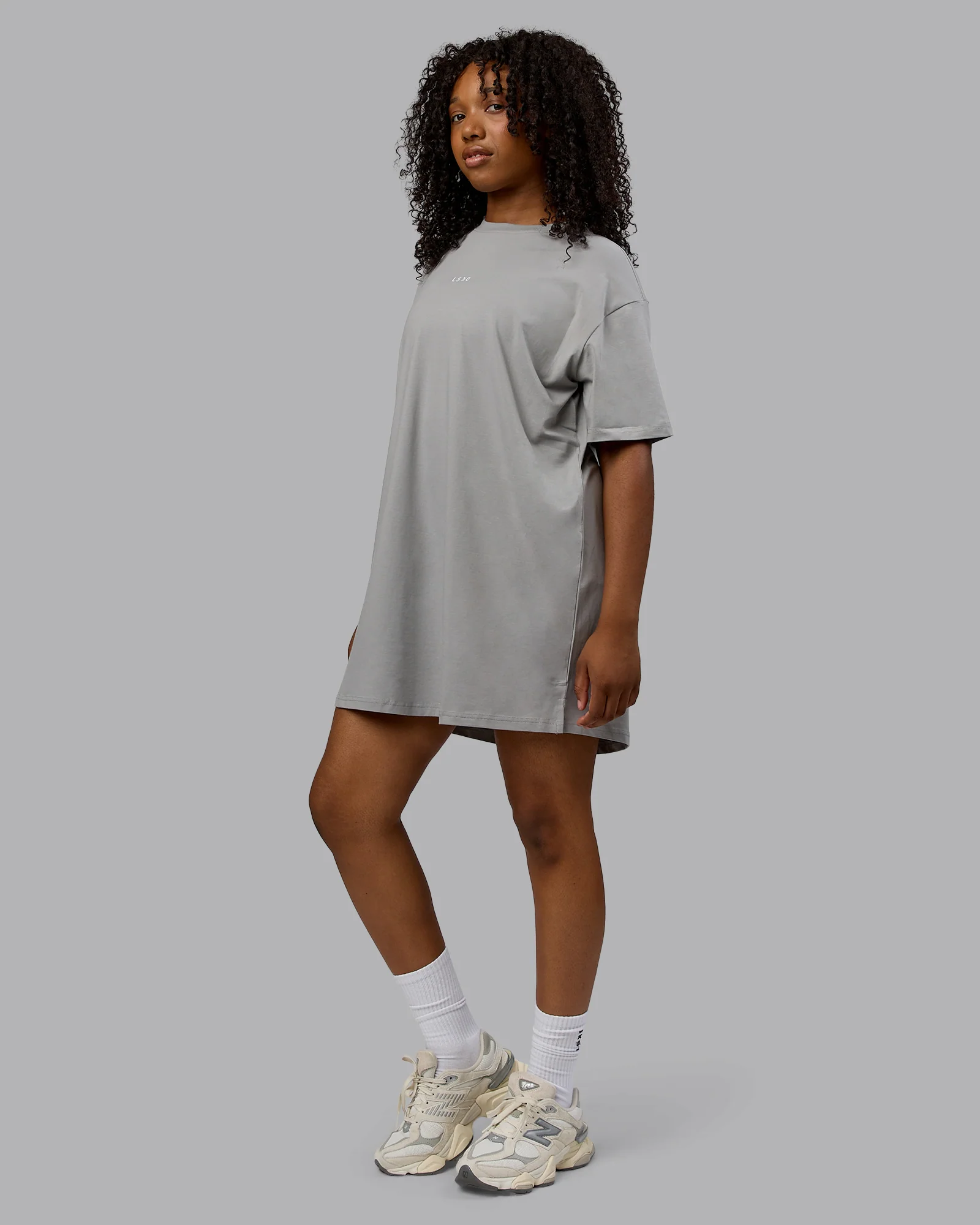 Daily FLXCotton Oversized Dress - Circular Grey