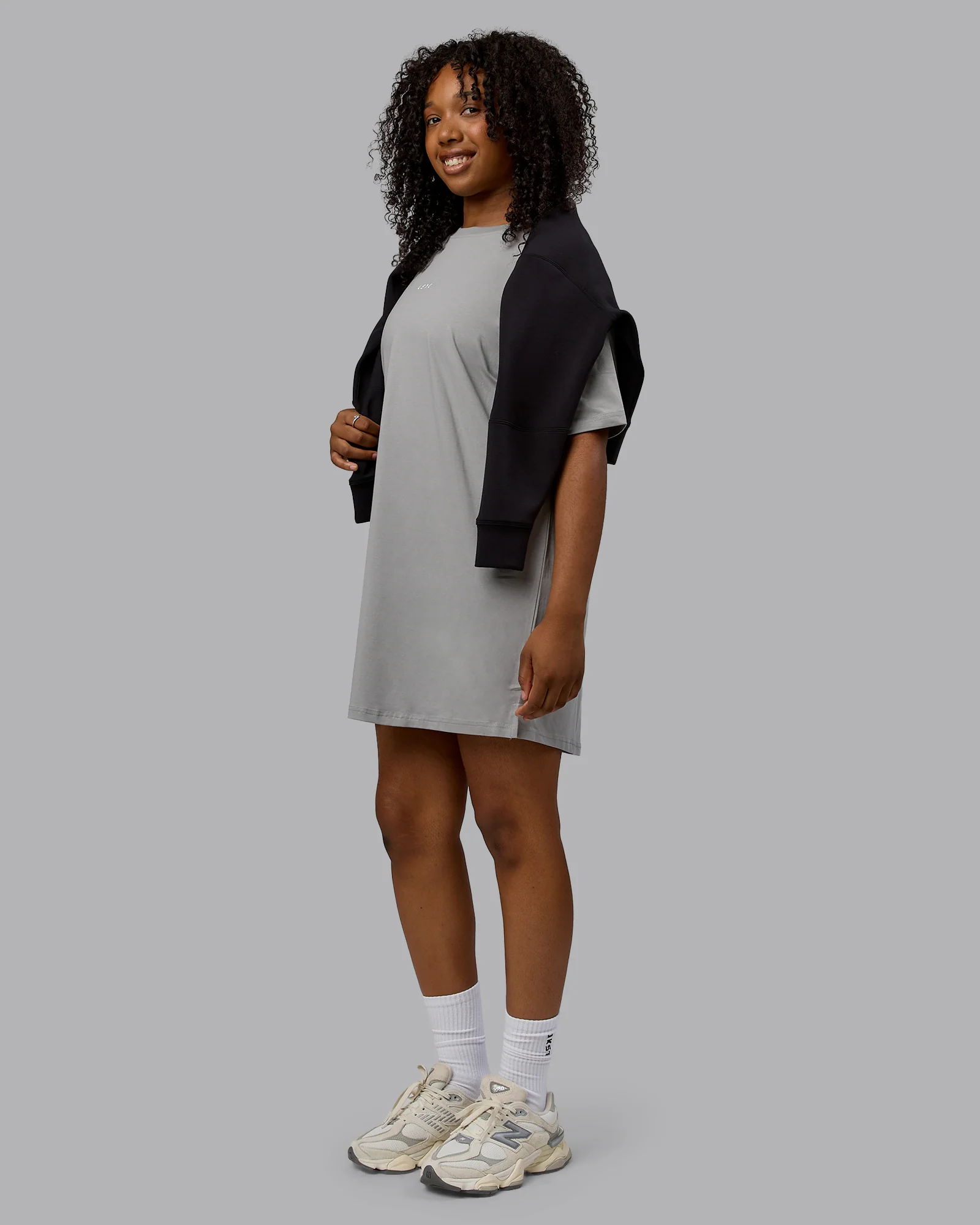 Daily FLXCotton Oversized Dress - Circular Grey