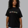 Enjoy The Journey Heavyweight Tee Oversize - Black-Multi