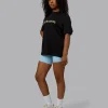 Enjoy The Journey Heavyweight Tee Oversize - Black-Multi