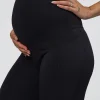 Elixir Ultra High-Rise Maternity Full Length Legging Pockets - Black