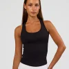 14574-black-xs-black-xs-variation-1.webp Flow Rib Scoop Neck Tank - Black