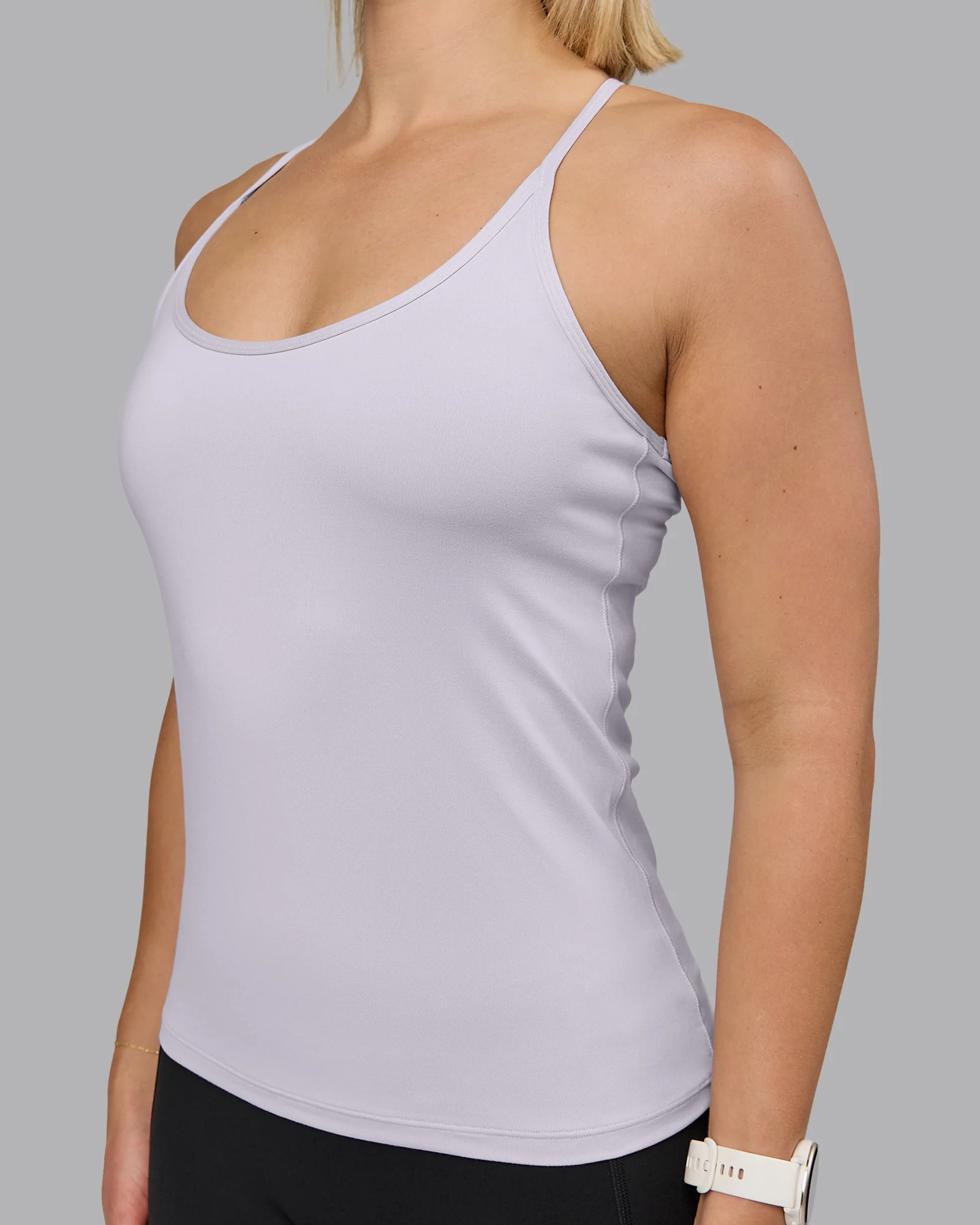 Transition CloudFLX Shelf Bra Tank - Soft Grey