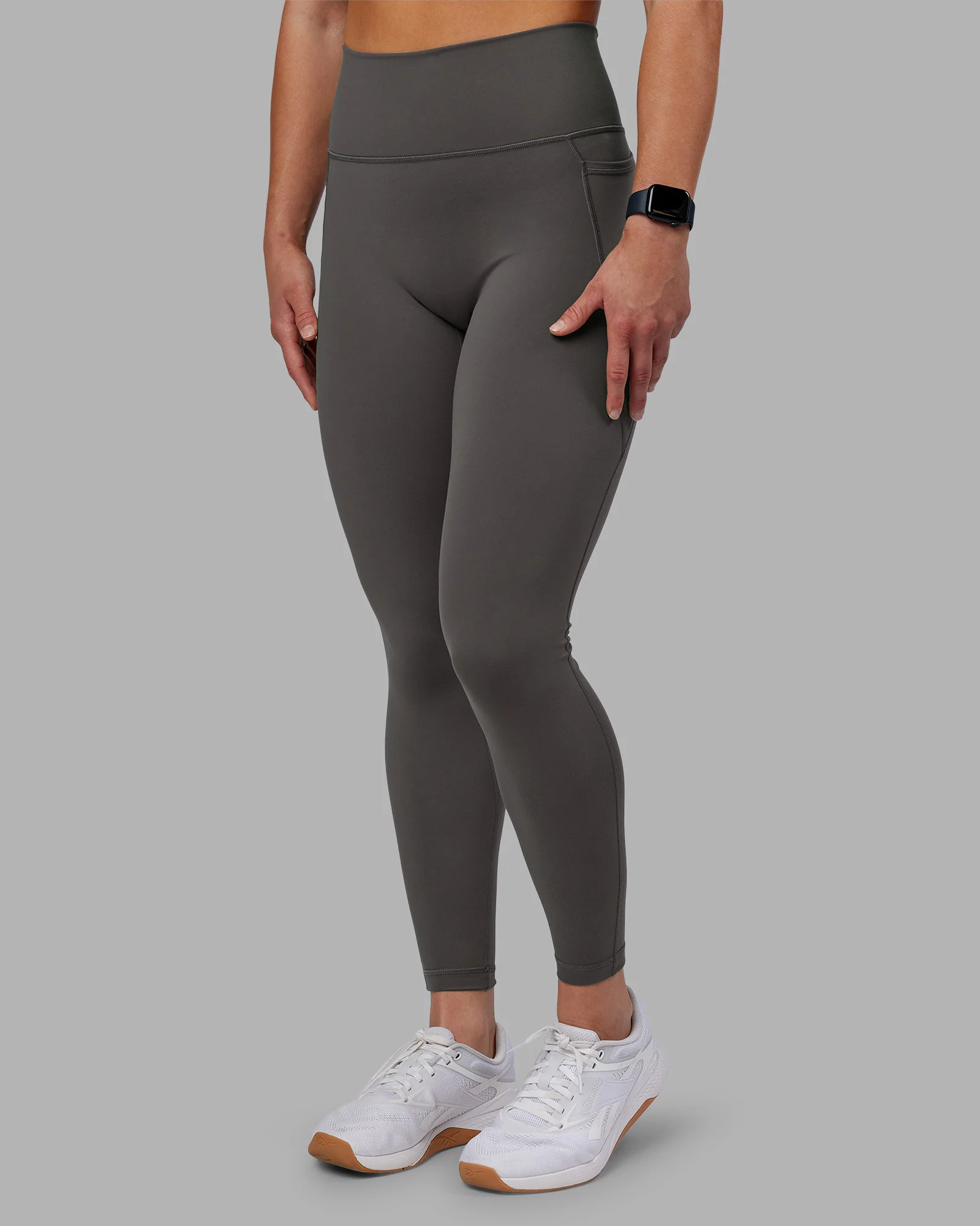 Fusion Ultra High-Rise Full Length Legging Pockets - Dark Storm