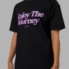 14599-unisex-enjoy-the-journey-flxcotton-tee-oversize-black-light-violet-10.webp Unisex Enjoy The Journey FLXCotton Tee Oversize - Black-Light Violet