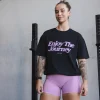 14599-unisex-enjoy-the-journey-flxcotton-tee-oversize-black-light-violet-2.webp Unisex Enjoy The Journey FLXCotton Tee Oversize - Black-Light Violet
