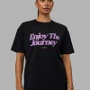 14599-unisex-enjoy-the-journey-flxcotton-tee-oversize-black-light-violet-8.webp Unisex Enjoy The Journey FLXCotton Tee Oversize - Black-Light Violet