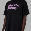 14599-unisex-enjoy-the-journey-flxcotton-tee-oversize-black-light-violet-9.webp Unisex Enjoy The Journey FLXCotton Tee Oversize - Black-Light Violet