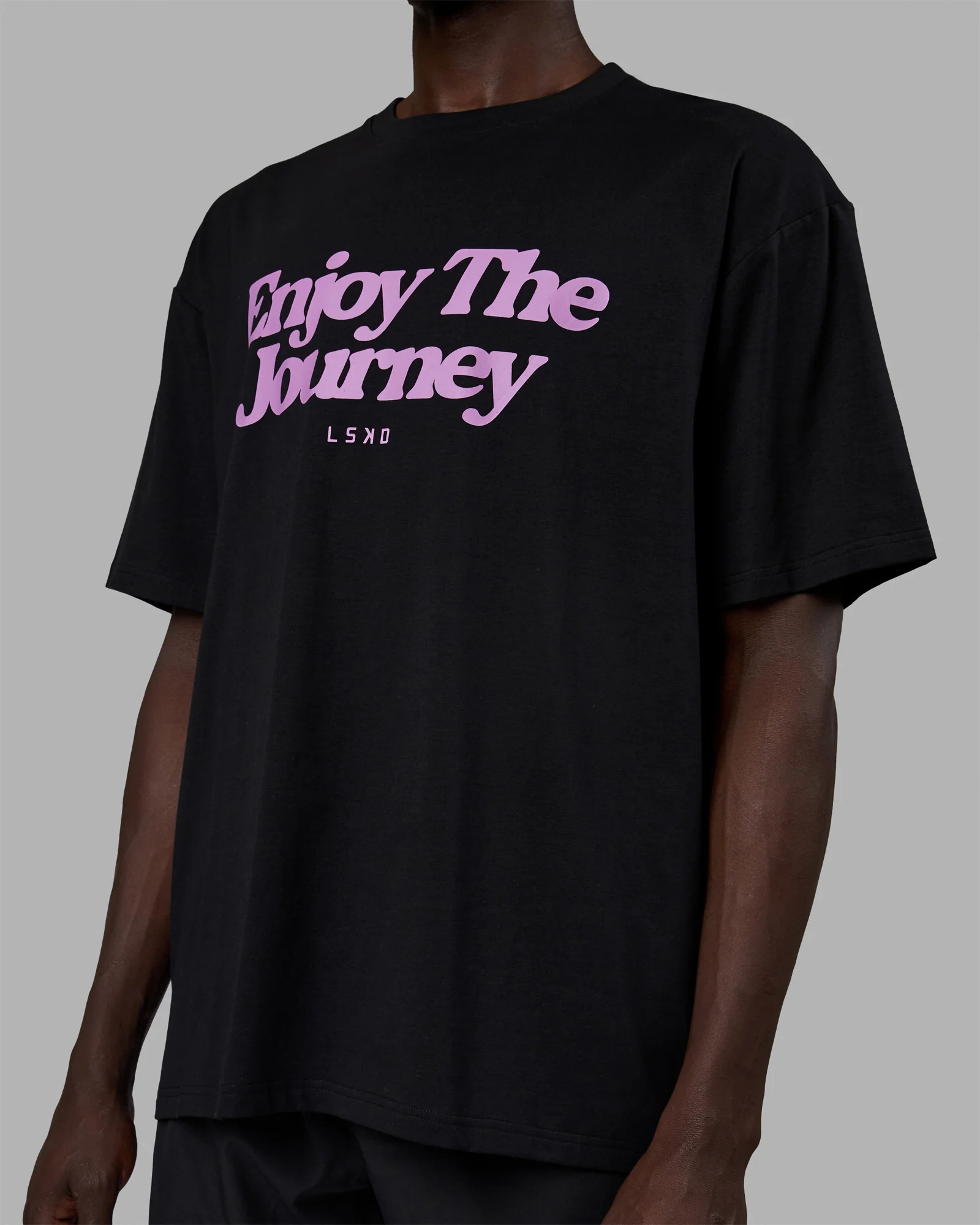 14599-unisex-enjoy-the-journey-flxcotton-tee-oversize-black-light-violet-9.webp Unisex Enjoy The Journey FLXCotton Tee Oversize - Black-Light Violet