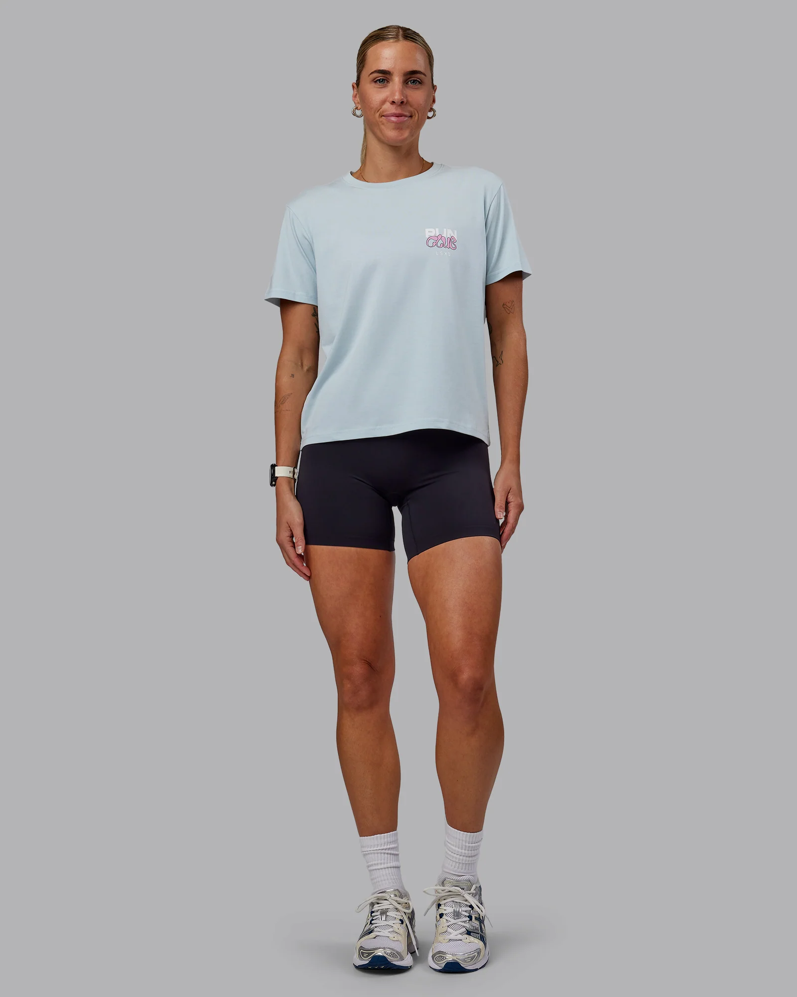 14608-gone-running-flxcotton-tee-skyride-bubblegum-5.webp Gone Running FLXCotton Tee - Skyride-Bubblegum