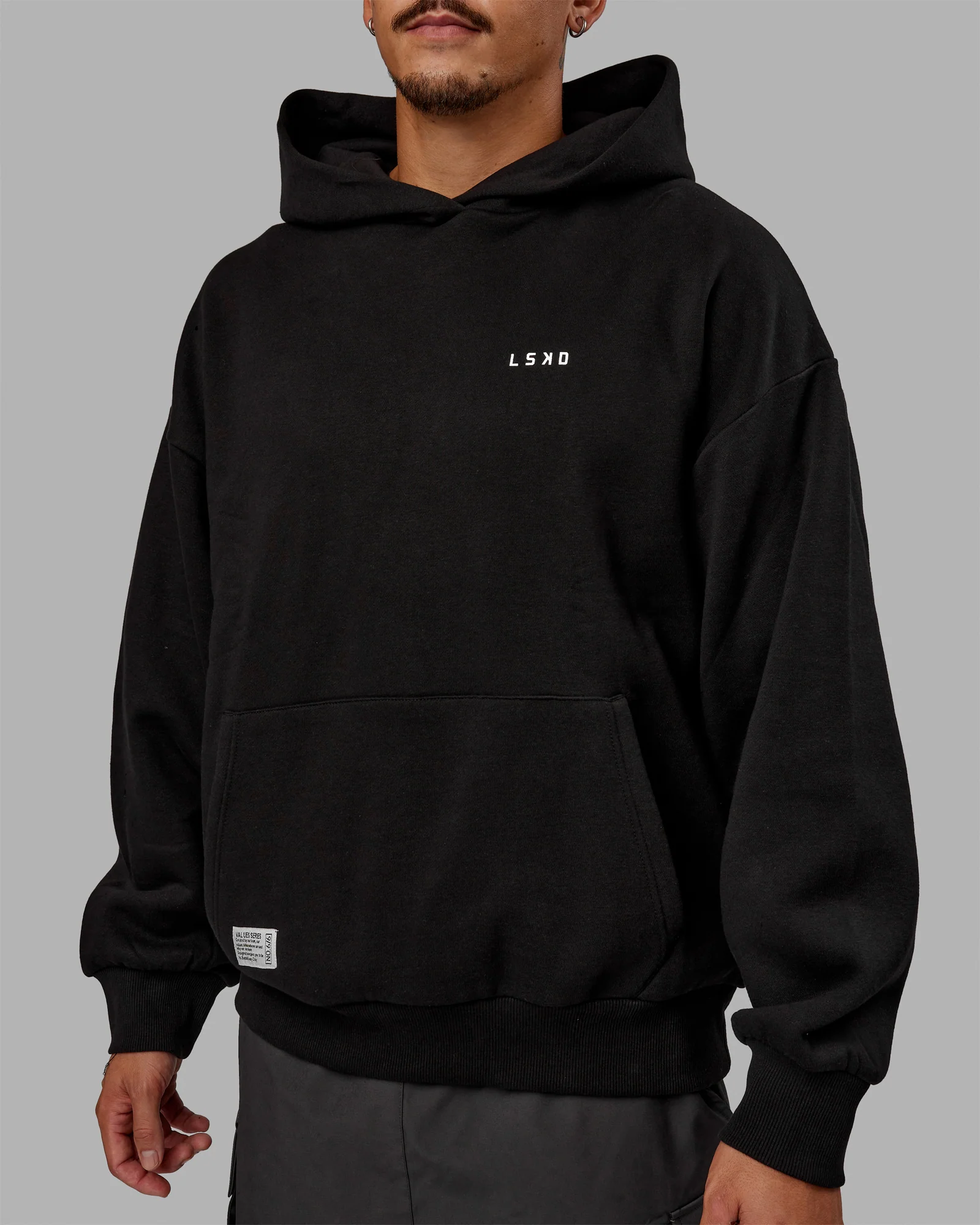 14678-vs6-hoodie-oversize-black-white-8.webp VS6 Hoodie Oversize - Black-White