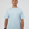 Lifting FLXCotton Oversized Tee - Blue Aura-Ultra Pink