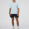 Lifting FLXCotton Oversized Tee - Blue Aura-Ultra Pink