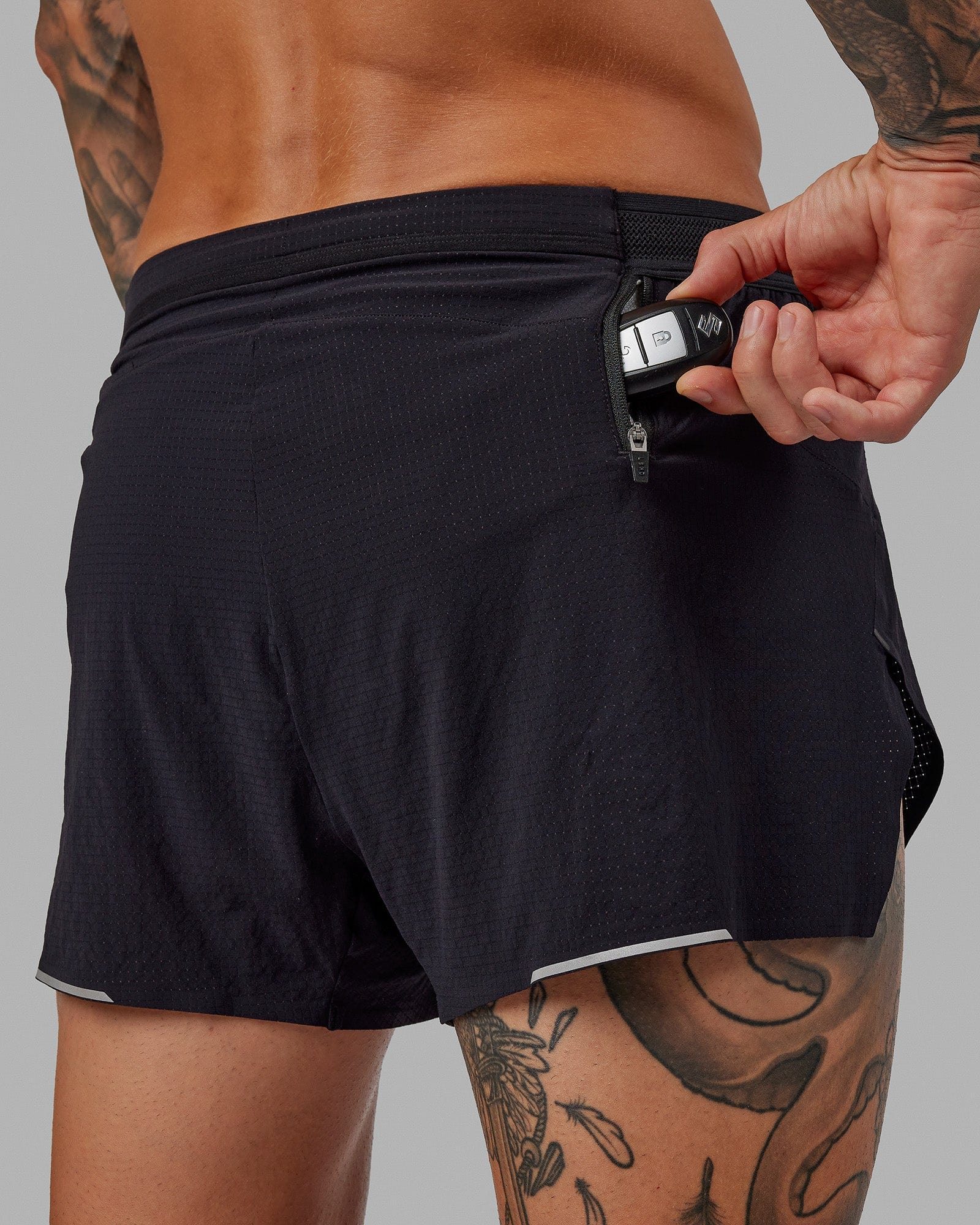 14784-race-day-running-short-3-black-6.jpg Race Day Running Short 3" - Black