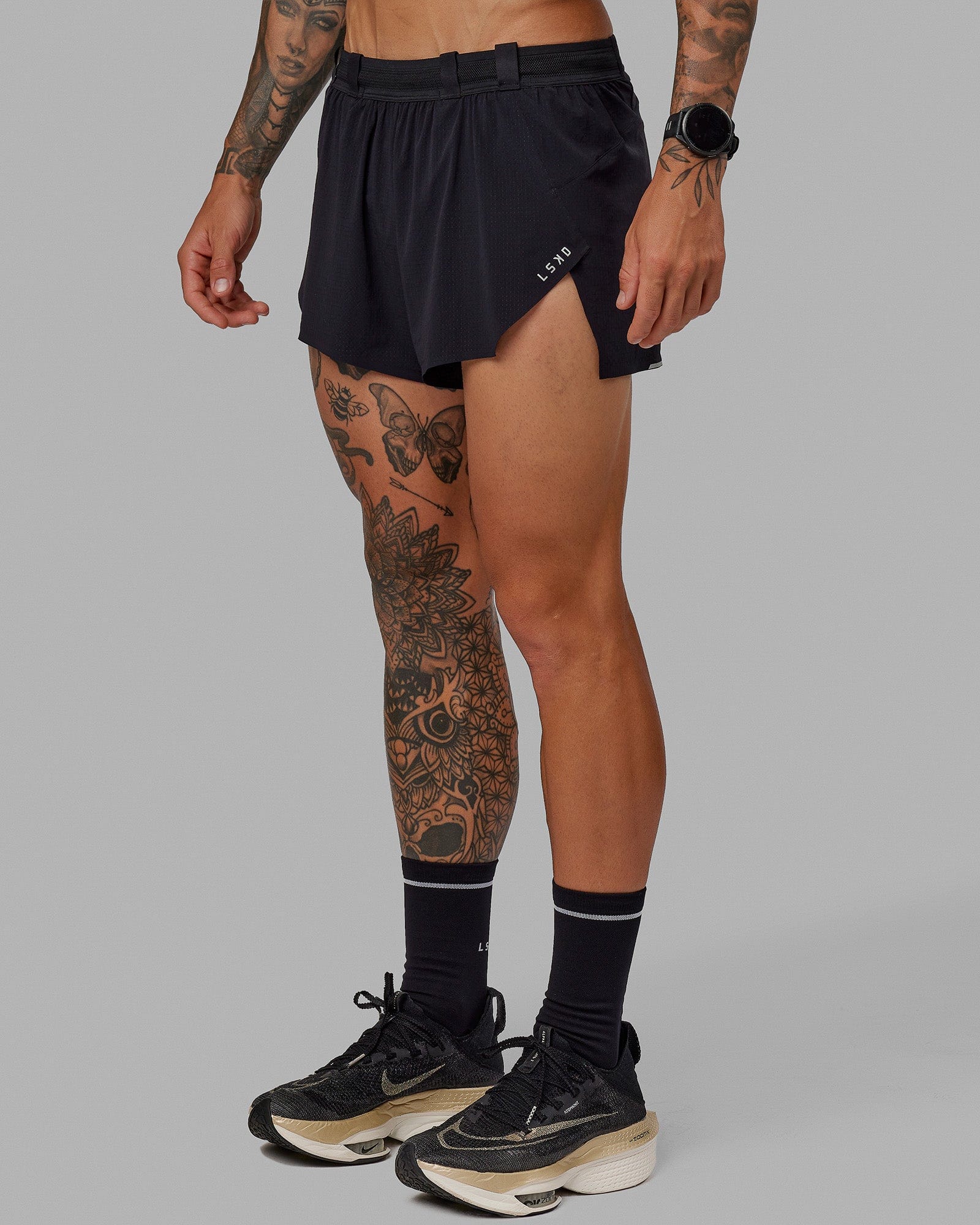 14784-race-day-running-short-3-black-8.jpg Race Day Running Short 3" - Black