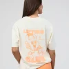 Kettle B FLXCotton Oversized Tee - Sugar Swizzle-Cantaloupe