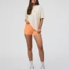 Kettle B FLXCotton Oversized Tee - Sugar Swizzle-Cantaloupe