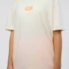 Kettle B FLXCotton Oversized Tee - Sugar Swizzle-Cantaloupe
