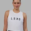 1484-agile-flxcotton-tank-white-black-1.webp Agile FLXCotton Tank - White-Black